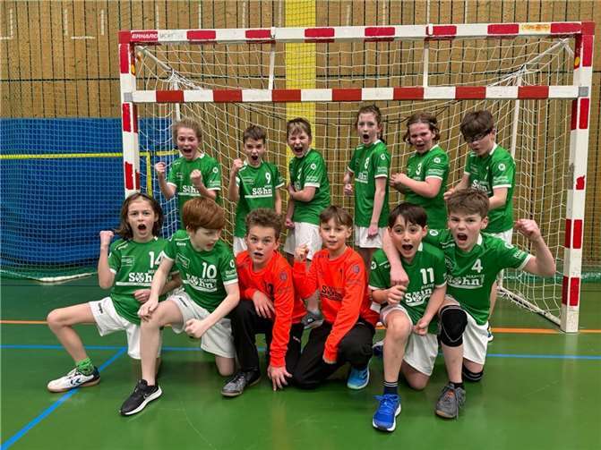 Eine tolle Leistung der kompletten E-Jugend-Mannschaft.  Foto: privat