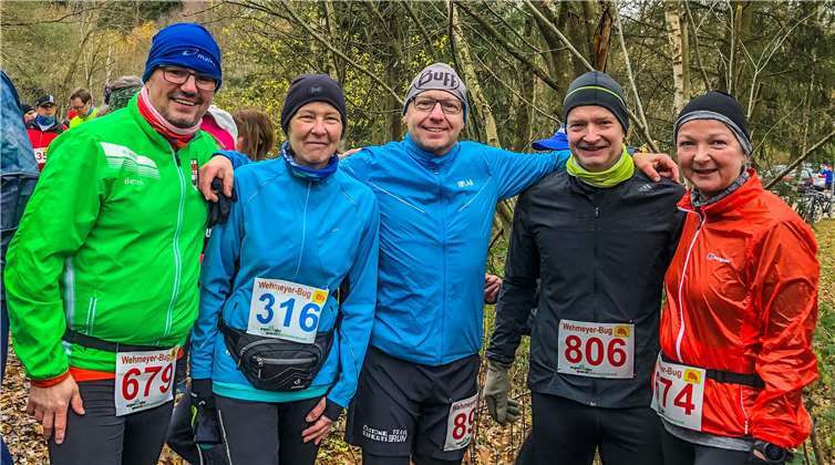 Eine tolle Truppe beim Argenthal TrailRun.Foto: privat
