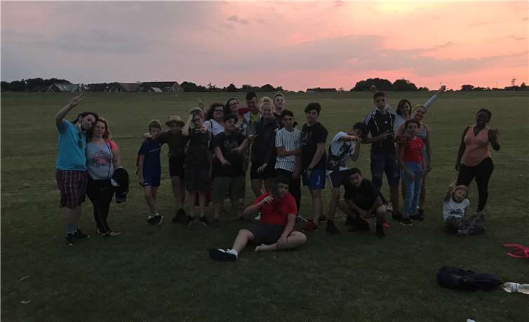 Eine tolle Zeit hatten die Teilnehmer der Sommerfreizeit des Jugendtreffs Vallendar. Fotos: privat