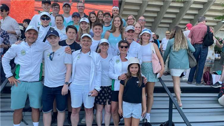 Eine unvergessliche Reise: HTC-Mitglieder erlebten ein Tennis-Spektakel bei den French Open. Foto: HTC, Luc De Smedt