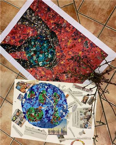 Eine visuelle Erfahrung bei der Fasten-Aktion.  Foto: privat