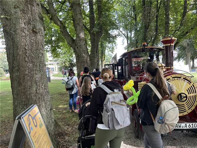 Eine weitere Spielplatz-Tour findet am Dienstag, 5.August, von 10 bis 16 Uhr statt. Foto: AMG / Christin Pawlik