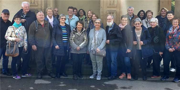 Eine weitere Tagesstudienfahrt führte die VHS`ler nach Köln zur Besichtigung des Melatenfriedhofs.Foto: privat