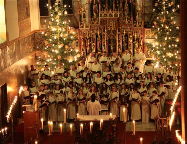 Eine wundervolle Stimmung herrschte in der Pfarrkirche St. Martin.MFU