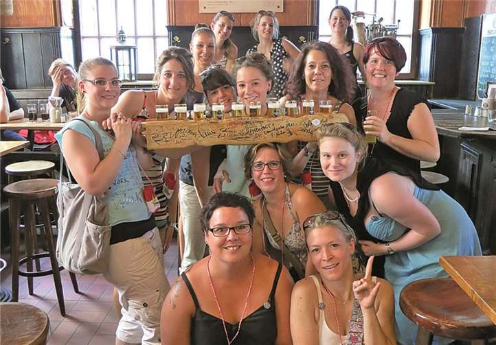 Eine zünftige Brauhaustour durfte beim Ausflug nach „Kölle“ nicht fehlen.