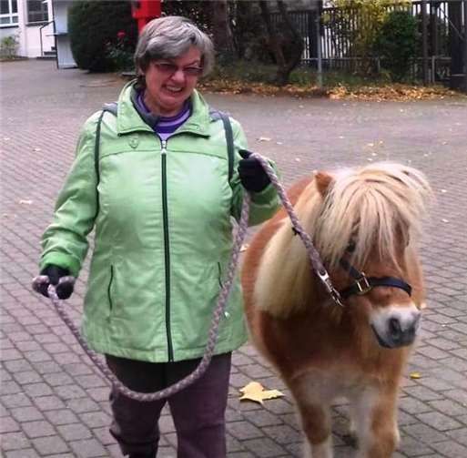 Einen Besuch der ganz besonderen Art bekam Agnes Stürwold.Foto: privat