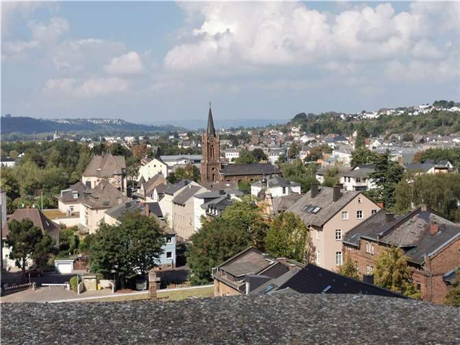 Einen Rundumblick über die Stadt hatte man von der Plattform des Hexenturms.  Foto: Eva Dreiser / Stadtverwaltung Lahnstein