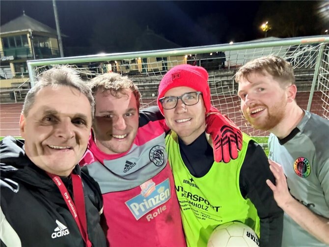 Einen besonderen Abend erlebte Nicolas Cordes (Landtagskandidat) gemeinsam mit dem Inklusionsteam des VfB Polch. Foto: privat