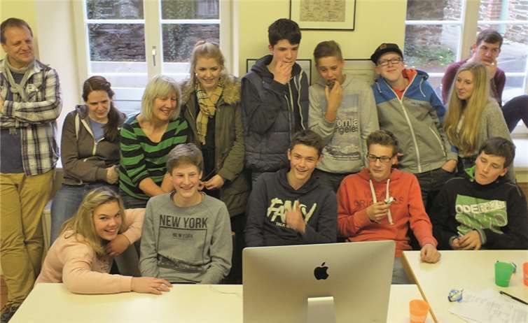 Einen eigenen Film drehte der Jugendtreff Mayschoß.privat