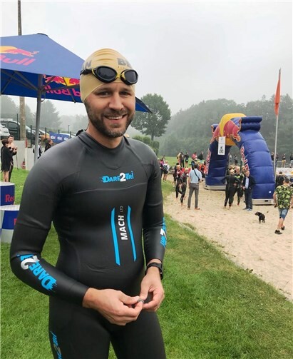 Einen gelungenen Einstand im Triathlon gelang Sven Dau im belgischen Robertville.