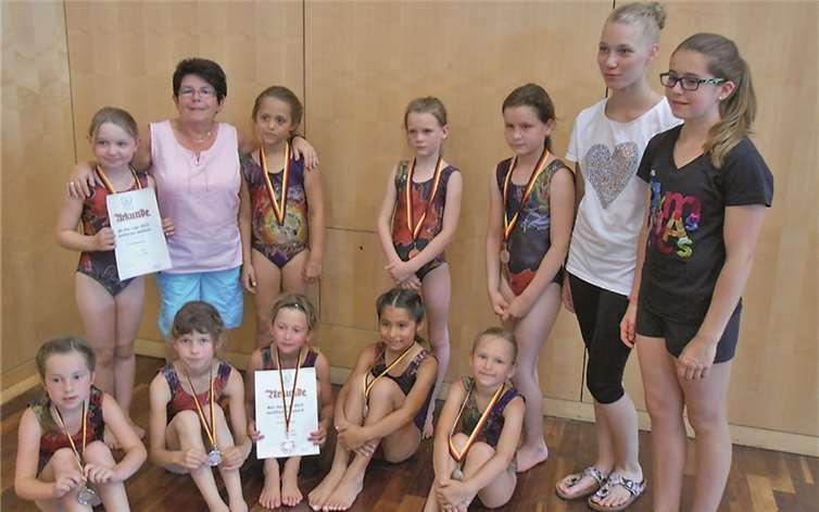 Einen hervorragenden 2. und 5. Platz erreichten die beiden Mannschaften de TV 05 Mülheim bei der Mini-Gau-Liga in Weißenthurm.privat