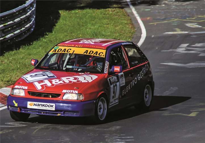 Einen hervorragenden dritten Platz konnte der Godesberger Motorclub mit seinem Gestrich-Ibiza mit Dr. Michael Albertz am Steuer beim letzten Rennen am Nürburgring erzielen. privat