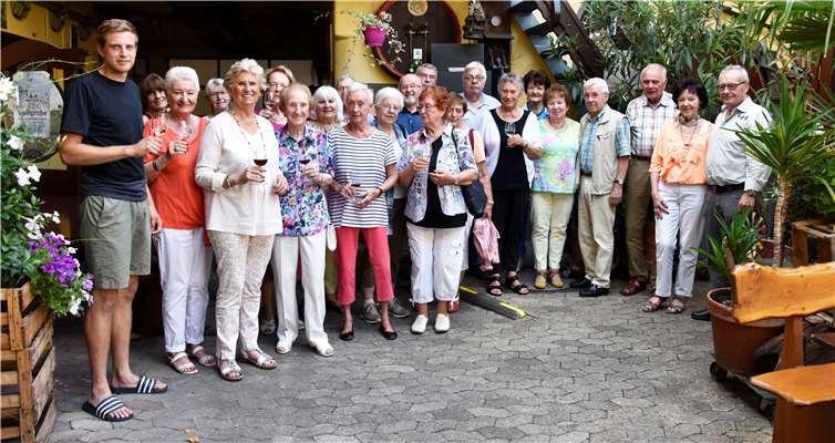 Einen interessanten Weinvortrag mit Verköstigung erlebten die Mitglieder der Senioren Union. R. Brennig
