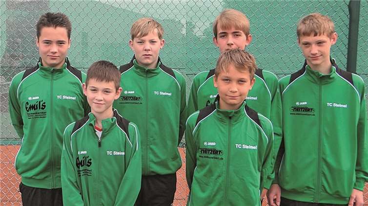Einen klaren 14:0-Sieg konnte die Jungenmannschaft U15 in Windhagen einspielen (v.l.n.r.): Lennart Neitzert, Adrian Beck, Emil-Christian Müller, Julian Stallmann, Noel Schneider, Sven Schuh. privat