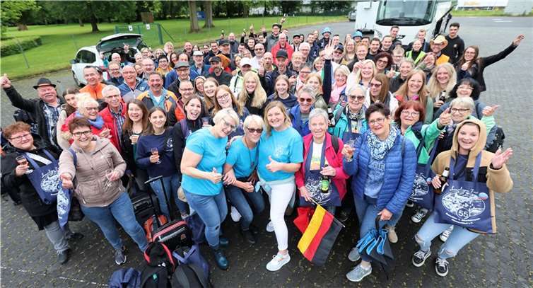 Einen „runden“ Geburtstag mal anders feiern, das dachten sich eine Handvoll ehemaliger Mitglieder des Burschen- und Mädchenvereins Hausen und organisierten anlässlich des 55. Geburtstages des BMV eine Drei-Tages-Fahrt nach Nümbrecht. Foto: