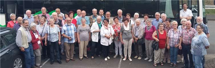 Einen schönen Tag verlebten die Mitglieder in Limburg.privat