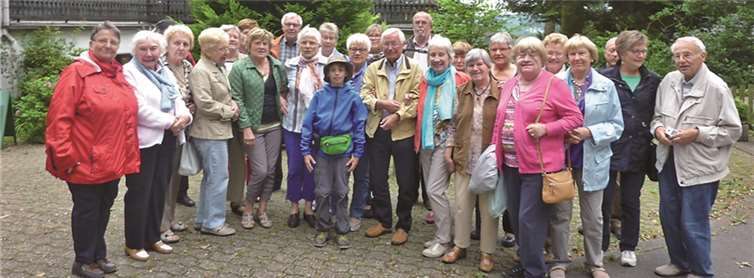 Einen schönen und interessanten Tag verbrachten Senioren aus Rheinbach im Bergischen Land. privat