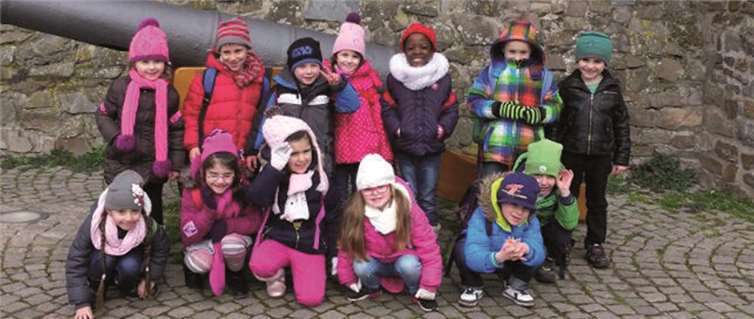 Einen spannenden Ausflug in die Geschichte der Stadt Andernach unternahmen die Vorschulkinder der Kindertagesstätte St. Albert. privat