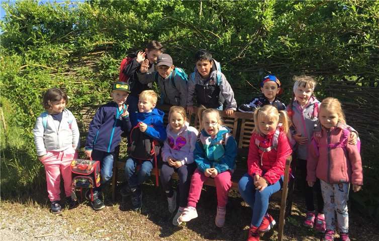 Einen spannenden Außentag verlebten die Kinder mit ihren Erzieherinnen und Erziehern.Foto: privat