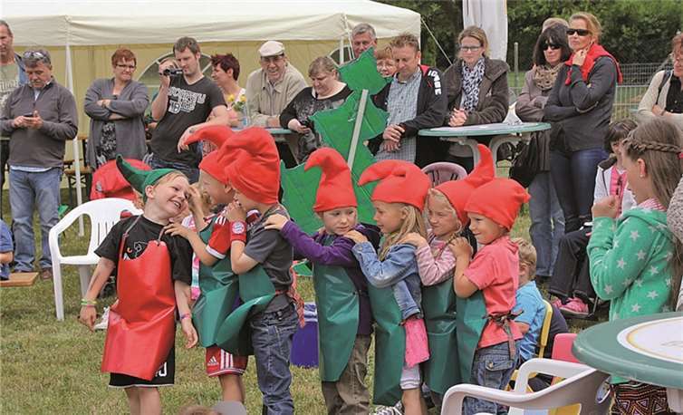 Einen tollen Auftritt präsentierten auch die „Sieben Zwerge“. privat