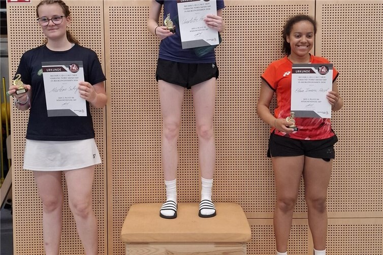 Einen tollen Erfolg konnte Charlotte Haevescher beim Ranglistenturnier in Recklinghausen erzielen, wo sie die Konkurrenz bei U17 klar für sich entscheiden konnte