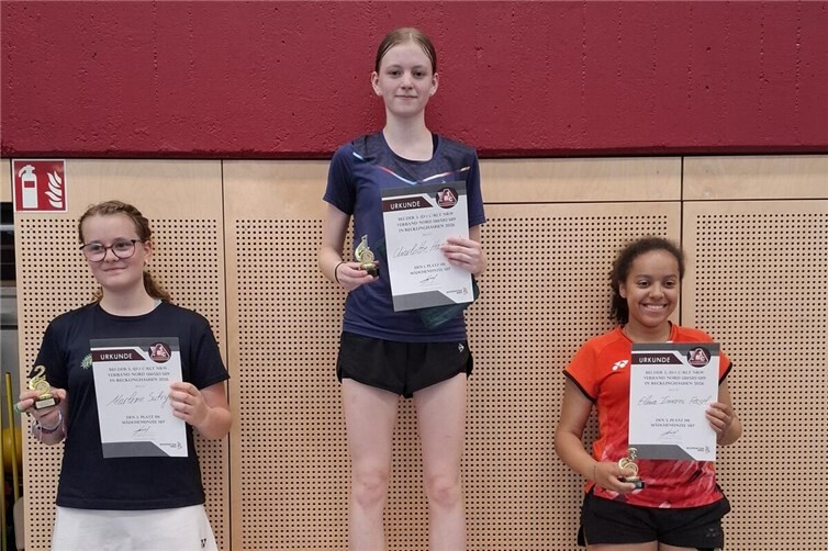 Einen tollen Erfolg konnte Charlotte Haevescher beim Ranglistenturnier in Recklinghausen erzielen, wo sie die Konkurrenz bei U17 klar für sich entscheiden konnte.