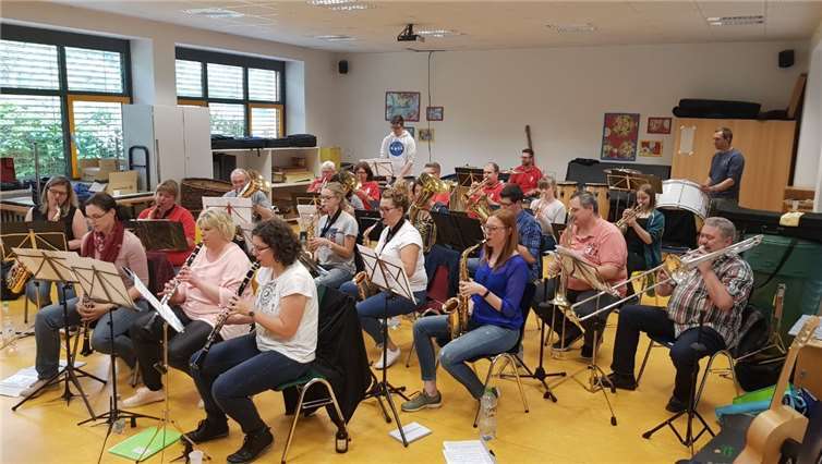 Einen tollen Probentag legten die Mitglieder ein.MZ Plaidt