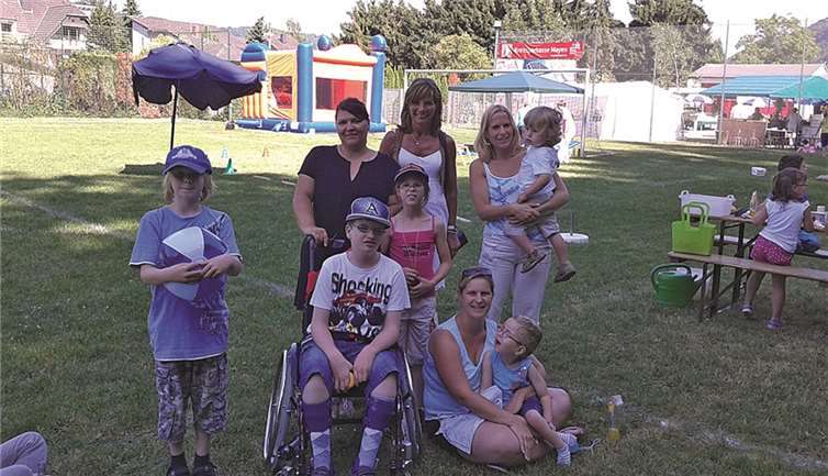 Einen tollen Tag mit jeder Menge Spaß verbrachten die Kinder der Kindergruppe der Heilpädagogischen Praxis N. Ling aus Andernach-Miesenheim beim Waldstraßenfest in Namedy. privat
