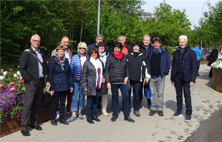 Einen unvergesslichen Tag erlebten die ehemaligen Schulkameraden aus Weiler auf den Heilbronner Gartenschaugelände. Foto: privat