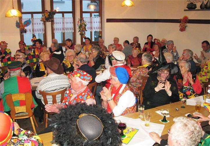 Einen vergnüglichen, karnevalistischen Nachmittag verbrachten die Saffiger Senioren beim ersten Treffen im Jahr 2019. Foto: privat