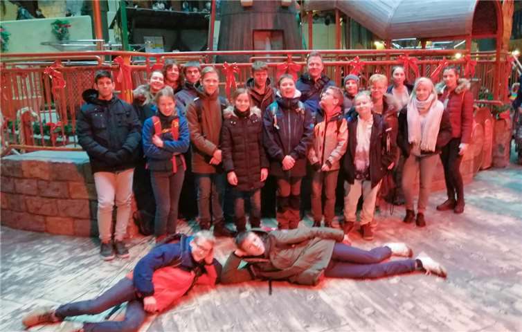 Einen wunderbaren Tag erlebten die Jugendlichen im Phantasialand. Foto: privat