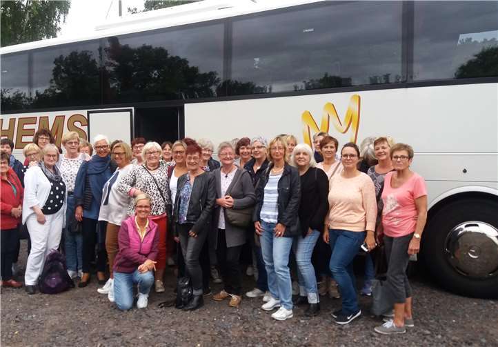 Einen wunderschönen Tag verlebten die Treiser Möhnen gemeinsam auf ihrem Jahresausflug. Foto: privat