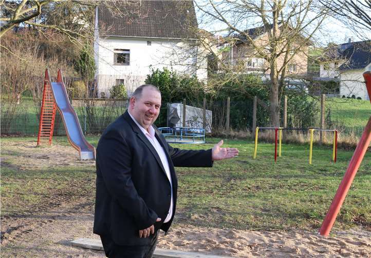 Einer der Anlaufpunkte für die Ortsbegehung ist der Kinderspielplatz in der Galters. Foto: Privat