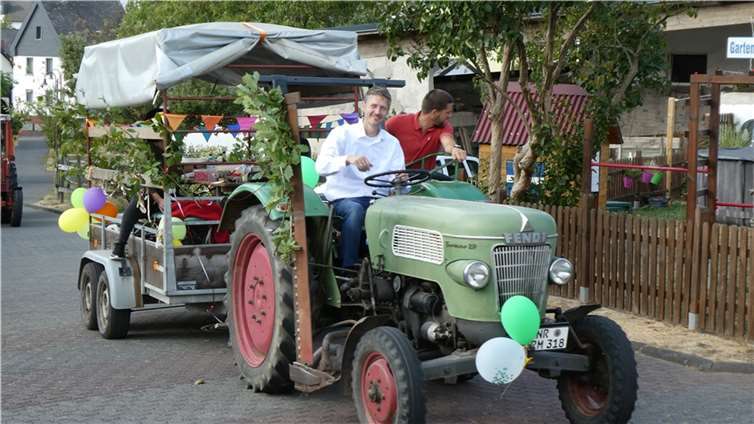 Einer der Kirmeswagen 2022. Foto: privat