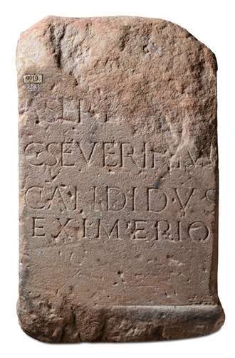 Einer der Matronensteine. Copyright: Verein Zehnthaus