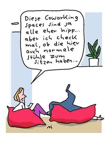 Einer der insgesamt zwölf Cartoons, um das Konzept „Smart City“ greifbarer zu machen.Foto: Kreisverwaltung MYK