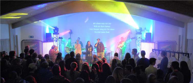 Einer der letzten HeavenUp-Jugendgottesdienste.Privat