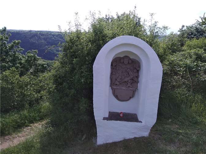 Einer der sieben Fußfälle. Quelle: Ortsgemeinde Alken