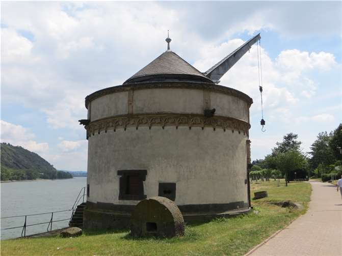 Eines der Wahrzeichen von Andernach: „Der Alte Krahnen“. Foto: Archiv