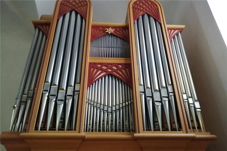 Eines von zwei Orgelprospekten in der Cochemer St. Martinskirche