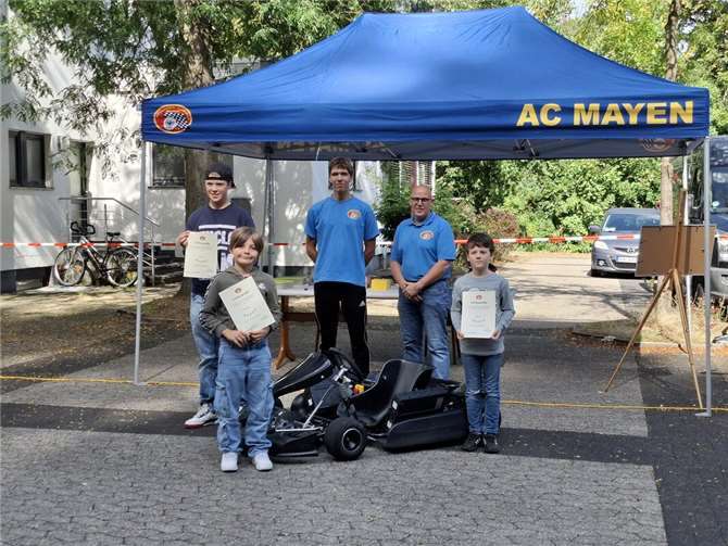 Einfach mal in den Kartsport reinschnuppern – dazu hatte der AC Mayen eingeladen.