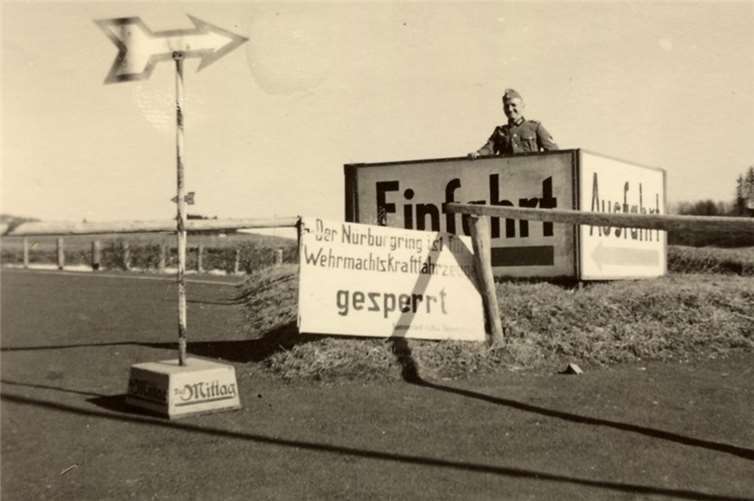 Einfahrt Müllenbach 1940.