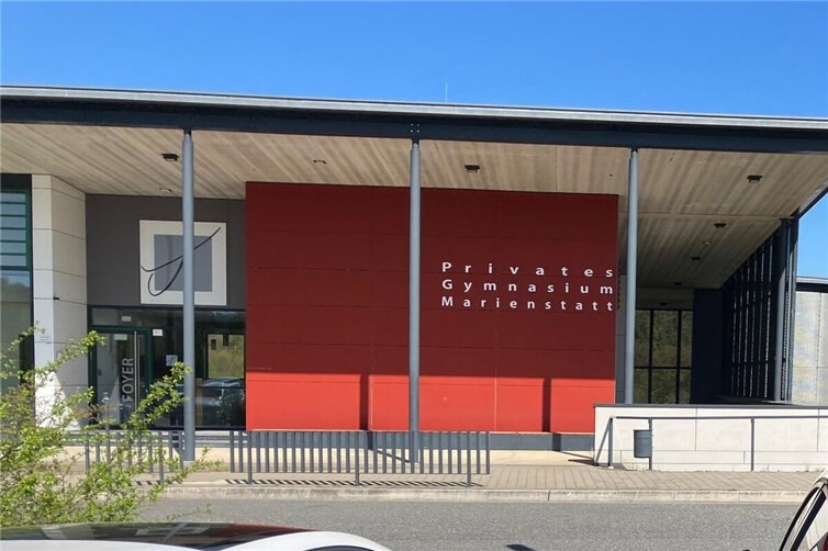 Eingangsbereich Gymnasium Marienstatt