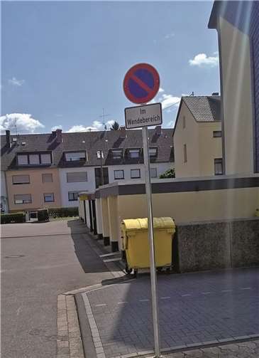 Eingeschränktes Halteverbot im Wendehammer. CDU-Wallersheim