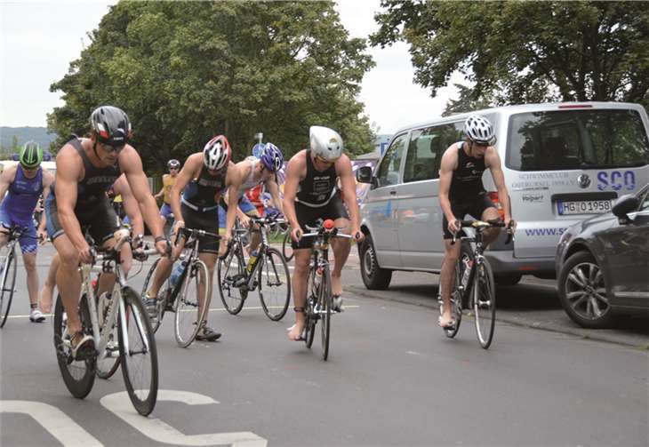 Einige Kilometer Radfahren standen auf dem Programm.