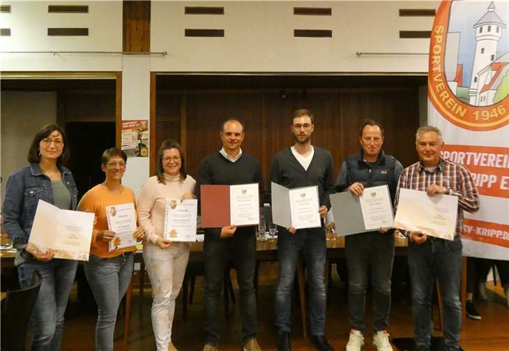 Einige Mitglieder wurden durch die Fachverbände geehrt.