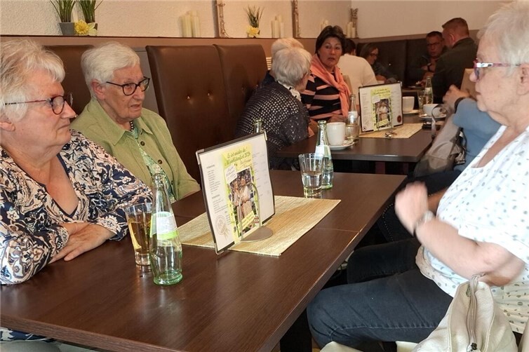 Einige der Besucher beim letzten VdK-Stammtisch.