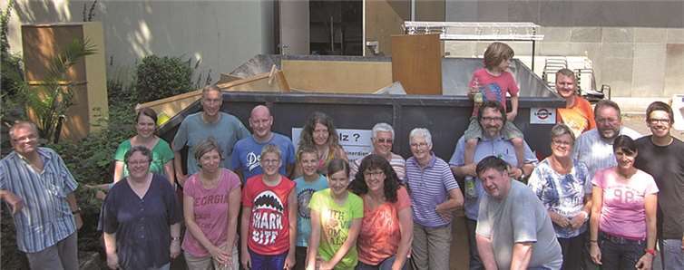 Einige der Helferinnen und Helfer, die an beiden Tagen im Einsatz waren. privat