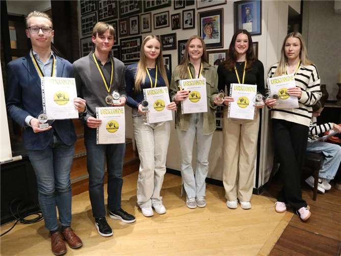 Einige der Top-Athleten des VfL Waldbreitbach.  Foto: Julia Fröder
