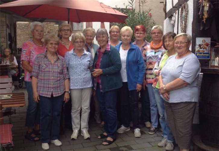 Einige der Turnerfrauen des TV 08 Heppingen. Privat